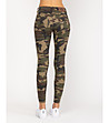 Памучен дамски панталон с камуфлажен принт Lisette-1 снимка