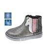 Детски сиви боти с глитер панел-0 снимка
