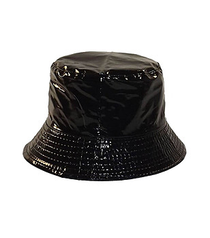 Unisex черна водоустойчива шапка снимка