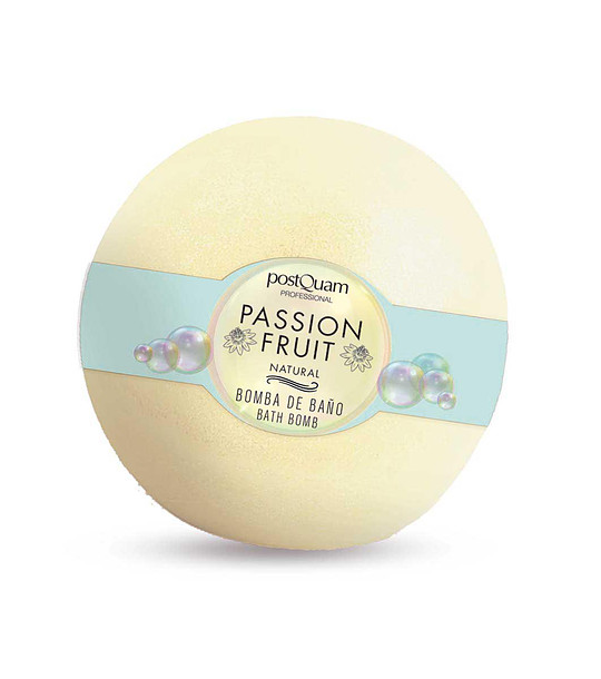 Бомбичка за баня от натурални съставки Passion Fruit 125 gr снимка