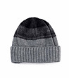 Unisex шапка в сиво и черно-0 снимка