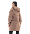Дамско зимно яке в тъмнобежово Daliola-1 снимка