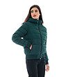 Зимно дамско яке в тъмнозелено Zefira-2 снимка