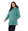 Дамско яке с две лица в цвят мента Jaya-3 снимка
