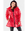Дамско червено зимно яке Rikita-0 снимка