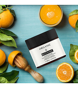 Нощен овлажняващ крем с мандарина и портокал 60 мл снимка