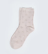 Дамски бамбукови чорапи в цвят пудра Dina-0 снимка