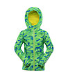 Детско softshell яке в зелено и синьо Lanaco-0 снимка