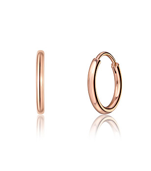 Дамски обеци в розовозлатисто Carmen снимка