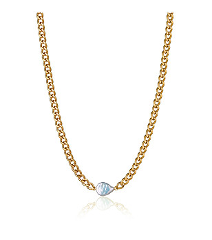 Дамско златисто колие Mia снимка