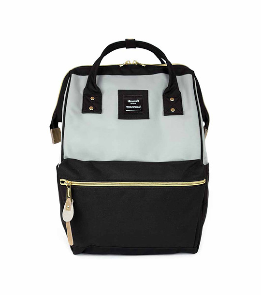 Unisex раница No. 8 Dual M в черно и сиво с USB снимка
