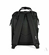 Unisex раница No.40 Grid M в черно и жълто с USB-1 снимка