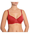 Сутиен в червено с лети чашки Viktoria-0 снимка