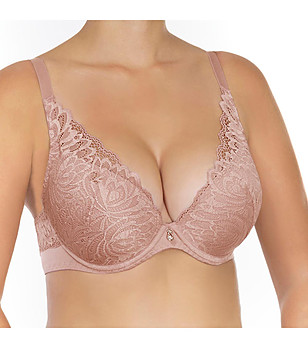 Сутиен с повдигащ ефект в цвят пепел от роза Elizabeth снимка