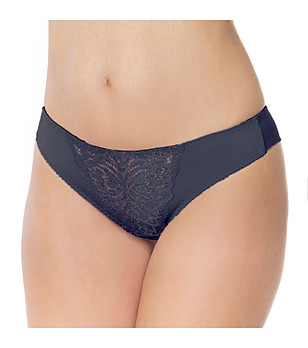 Тъмносини бикини бразилиана Elizabeth снимка