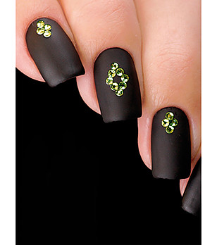 Камъчета за нокти 50 броя Peridot S. 4 снимка