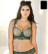 Сутиен в черно и бежово Emerald-0 снимка