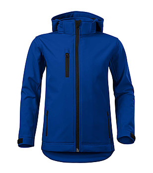 Кралскосиньо детско softshell яке Ino снимка