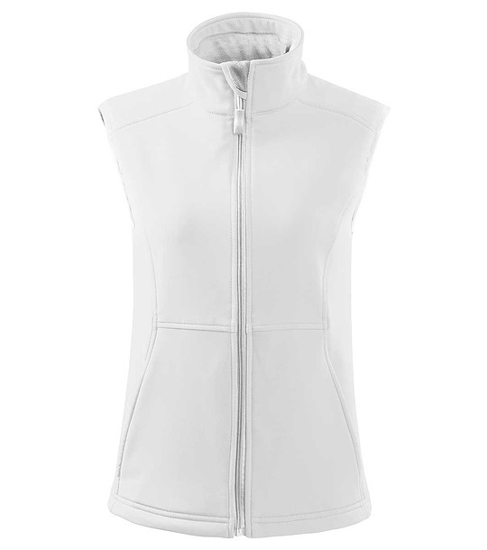 Бяла дамска softshell грейка Dorea снимка
