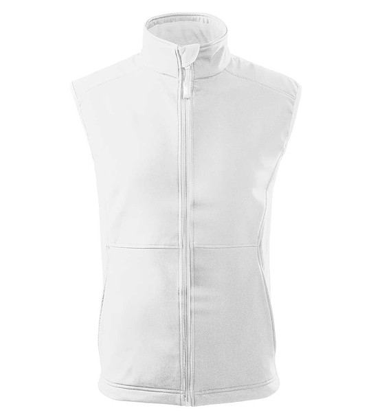 Бяла мъжка softshell грейка Tom снимка