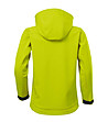 Детско softshell яке в цвят лайм Ino-1 снимка