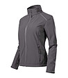 Сиво дамско softshell яке Zenda-2 снимка