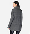 Oversize туника в цвят графит с кашмир Berdina-1 снимка