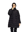 Черно дамско зимно яке Caris-0 снимка