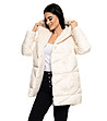 Дамско зимно яке в слонова кост Idalia-2 снимка