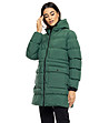 Зимно дамско зелено яке Yara-2 снимка