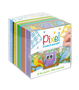 Креативен хоби комплект с пиксели Птици 6х6 см снимка