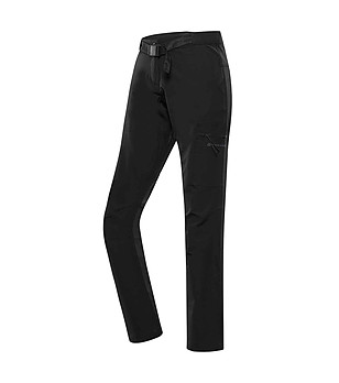 Черен дамски softshell панталон Corba с CoolDry снимка