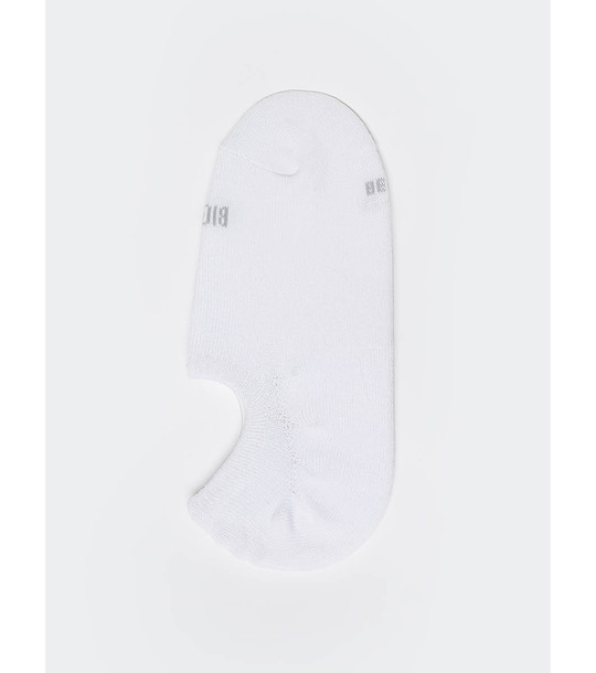Unisex чорапи за маратонки в екрю Levano снимка