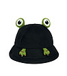 Черна шапка жабка Froggie-3 снимка