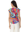 Многоцветна дамска блуза Mimi-1 снимка