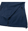 Тъмносиньо softshell дамско яке Odrega-3 снимка