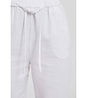 Дамски бял панталон Minelli-2 снимка