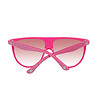 Розови дамски слънчеви очила с глитер ефект-2 снимка