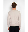 Мъжки бежов пуловер с коприна и кашмир Vin-2 снимка