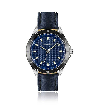 Мъжки часовник в тъмносиньо Valletta снимка