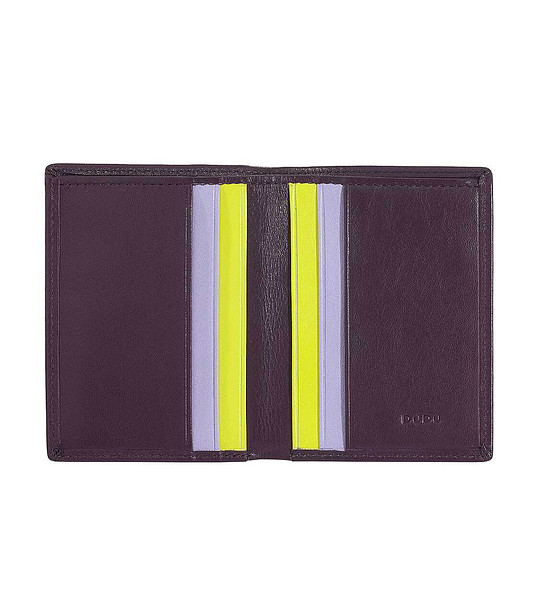 Мъжки кожен портфейл в цвят патладжан Rodi снимка