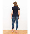 Дамска тъмносиня тениска Ibiza-1 снимка