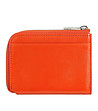 Кожен мъжки портфейл в оранжево с RFID защита-2 снимка