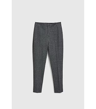 Дамски есенно-зимен панталон в тъмносиво Axa снимка