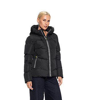 Дамско зимно яке в черно Gabi снимка