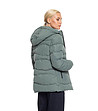 Зимно дамско яке в зелен нюанс Vaila-2 снимка