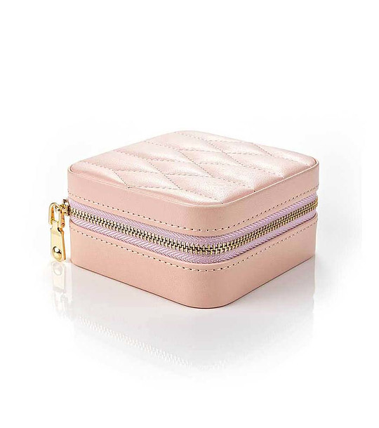 Малка розова кутия за бижута Аthens снимка