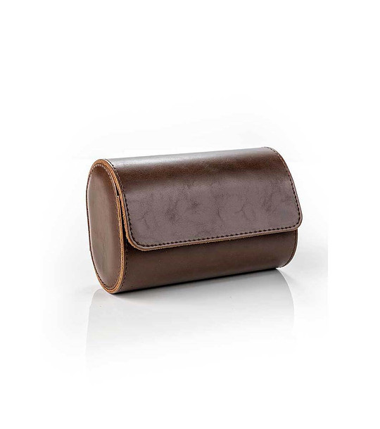 Кафява кутия за 2 часовника Stockholm снимка