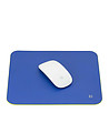 Синя подложка за мишка от естествена кожа-0 снимка