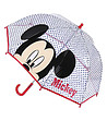Детски прозрачен чадър с принт Mickey-0 снимка